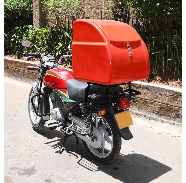 Fibreglass Motorcycle Courier Box   Rapid 24 x 18 x 18 